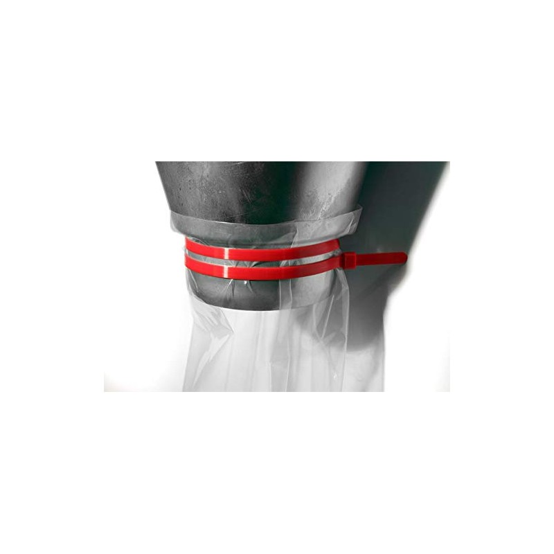 12 Metre Gutter Hose DN125 with 8 Cable Ties Rain