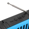 D6‑2 Wireless Bluetooth Speaker Mini Portable Solar Powered Subwoofer Support
