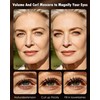 Brown Mascara for Eyelashes,Volumizing Tube Mascara for Older Women 60