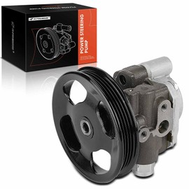 A-Premium Power Steering Pump, with Pulley, Compatible with Toyota Tacoma 2001 2002 2003 2004, L4 2.4L, Replace # 44310-04110