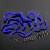 G-PLUS Silicone Radiator Coolant Hose Pipe Kit Clamps Compatible With