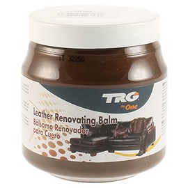 TRG The One Leather Renovating Balm, Renovieren Balsam auf Wachsbasis, reinigt und pflegt Leder, Braun (Brown), 300 ml