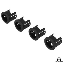 Metalcloak Rear Bumper Sensor Retainer Kit for Jeep Wrangler JL and Gladiator JT