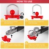 GADLANE Trailer Hitch Lock - Robust Caravan Hitch Lock with