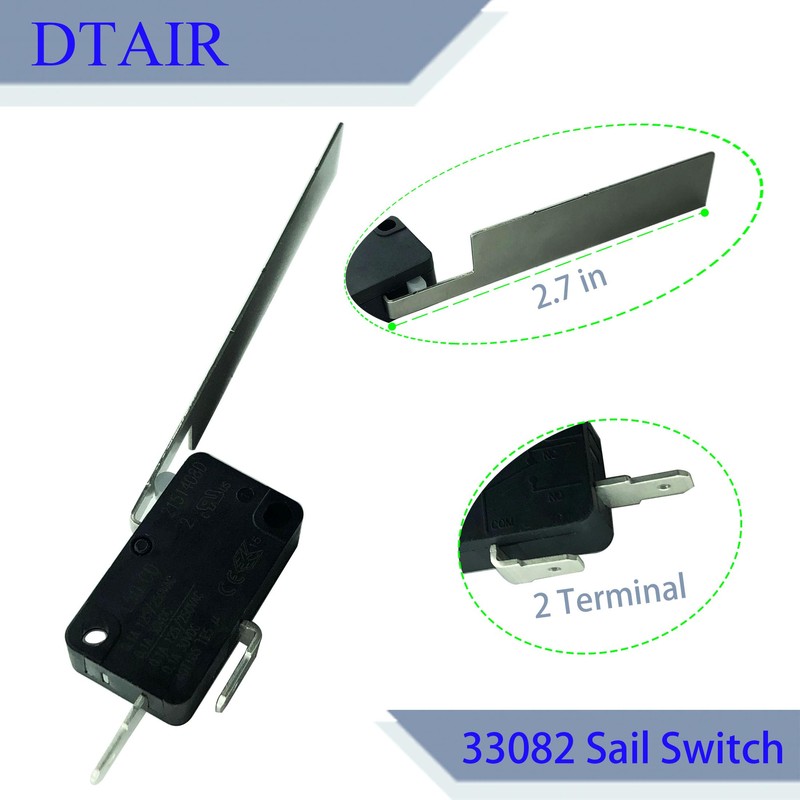 DTAIR 33082 Sail Switch Replacement for Select Dometic Atwood RV