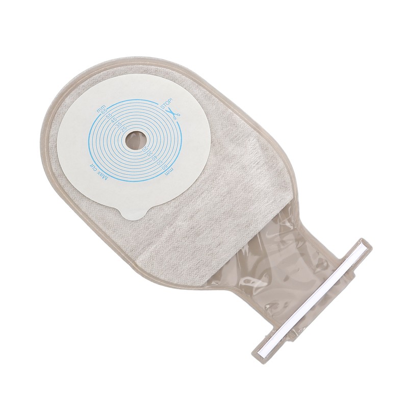 10pcs Colostomy Bag Disposable Adhesive One Piece Drainable Ostomy Pouch