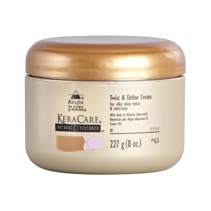 KeraCare Natural Textures Twist and Define Cream 8 oz -