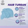 PROTECHT DRYPLUS Super Absorbent Microfibre Hair Turban - Blue Fog