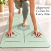 6mm TPE Anti-Slip Yoga Mat, 180 x 57 cm Eco-Friendly
