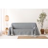 GAMUSI Multipurpose Bedspread for Bed Sofa Plaid Foulard Sofa Blanket