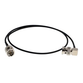 HangTon 3G HD SDI BNC Video Coaxial Cable for Sony Canon Blackmagic Camera Atomos SmallHD Monitor Teradek Transmitter Shielded Thin RG174 10 cm