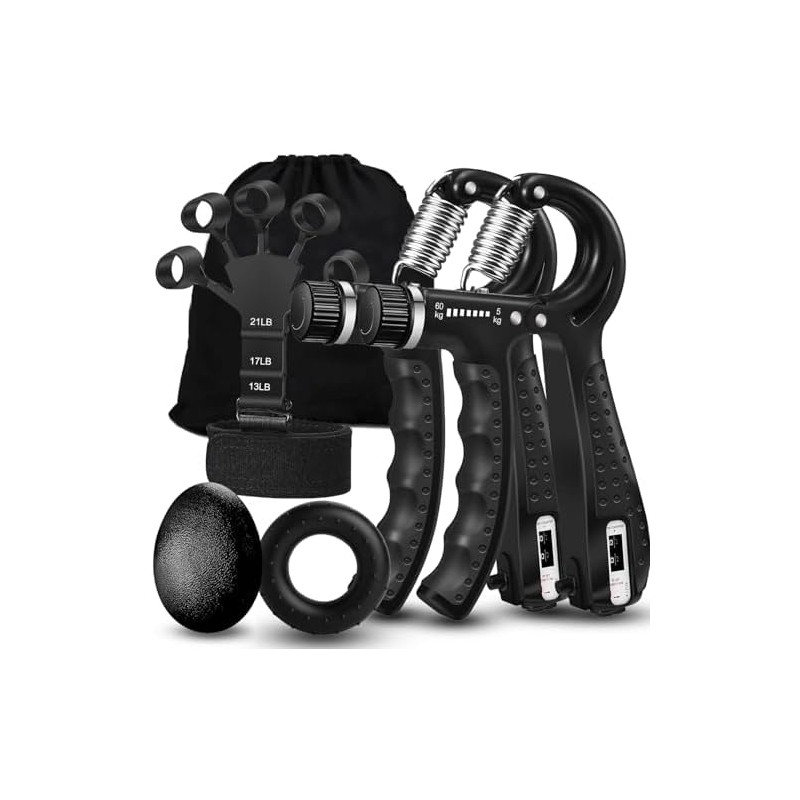 BIMOZY SWB-02 Entrenador de Fuerza de Agarre – Pack de