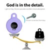 Silicone Case for Tile Sticker 2022 with Keychain, 2 Pack