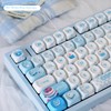 mintcaps Keycaps - 140keys Cute Keyboard Keycap PBT Blue Keycaps