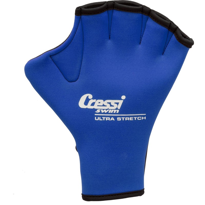 Cressi Swim Gloves - Blue, Small