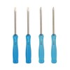 2Pcs Phillips PH00 Screwdriver and 2Pcs 2.0mm Slotted Screwdriver Set,