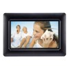 Polaroid 074-15-0117 Digital Photo Frame 7" Screen - Black
