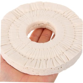 HEALLILY Edge Banding Machine Polishing Wheel Replacement Buffing Wheel Cloth, Non-Woven Fabric, Wool Grit, As Shown Color, For Edge Banding Machine