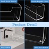 Acrylic Napkin Holder, Vertical Waterproof Splashing Guest Towel Holder for