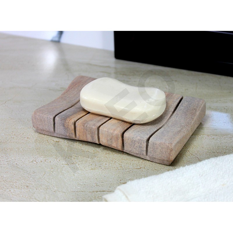 Stonkraft Natural Water Absorbent & Rigged Soap Dish Soap Holder