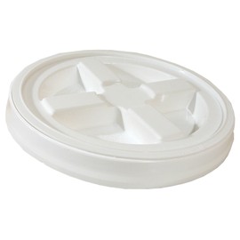 Gamma Seal Lid for 3.5 to 7 Gallon Buckets Airtight Pet Food Storage Container