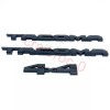 Toyota matte Black 2024 Tacoma BLACKOUT EMBLEM OVERLAY KIT SR