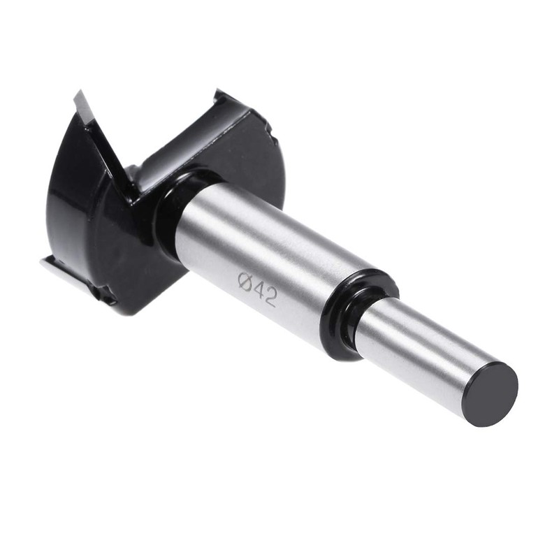 Sourcingmap Forstner Drill Bits 42mm, Tungsten Carbide Wood Hole Saw