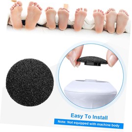 Healvian 10pcs Replacement Sandpaper Discs for Electric Foot File Dead Skin Remover Pads for Smooth Feet Pedicure Supplies for Home Use for Heel and Sole Care