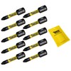 10 x SabreCut SCPZ132_10 32mm PZ1 Magnetic Impact Screwdriver Driver