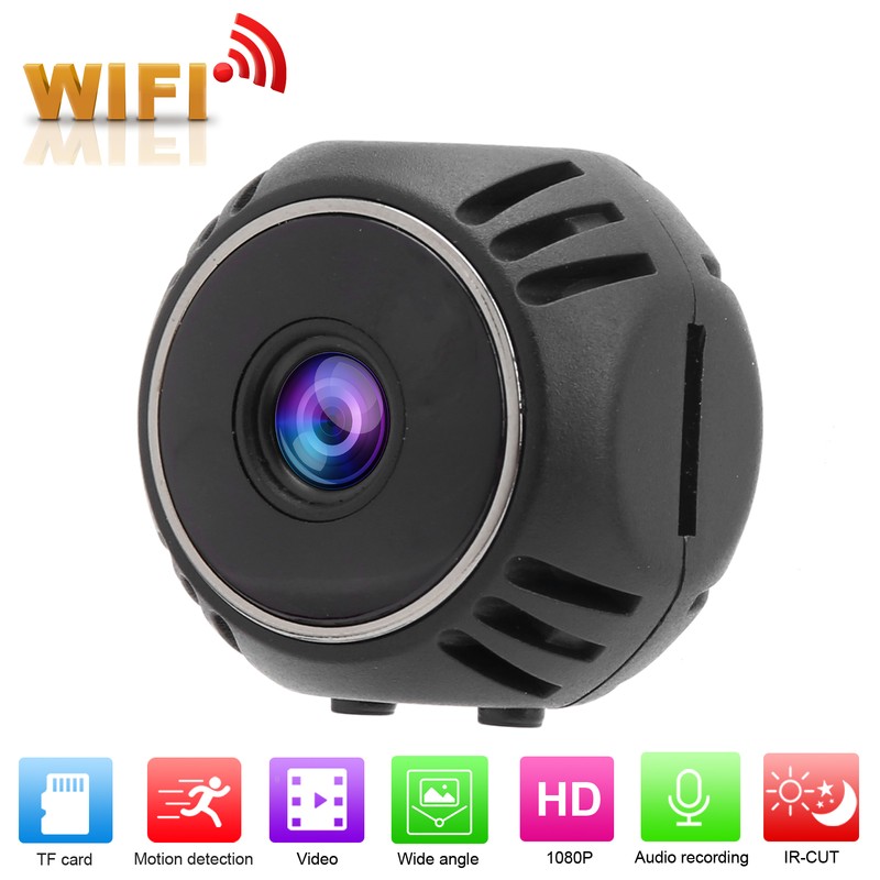 1080P WIFI Mini Camera Remote PIR Photo Video Recording Night