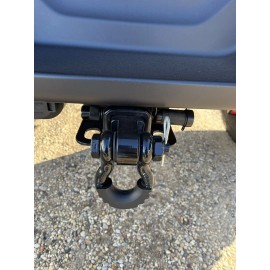 WEISEN Black D Ring Shackle Isolator Kit , 2 Isolator & 8 Washers For 3/4'' D-Ring