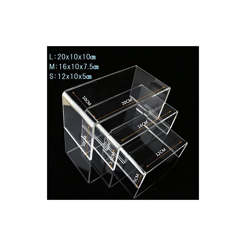 pkpohs Exhibition Stand Acrylic Display Stand U-Shaped Clear Accessory 3D
