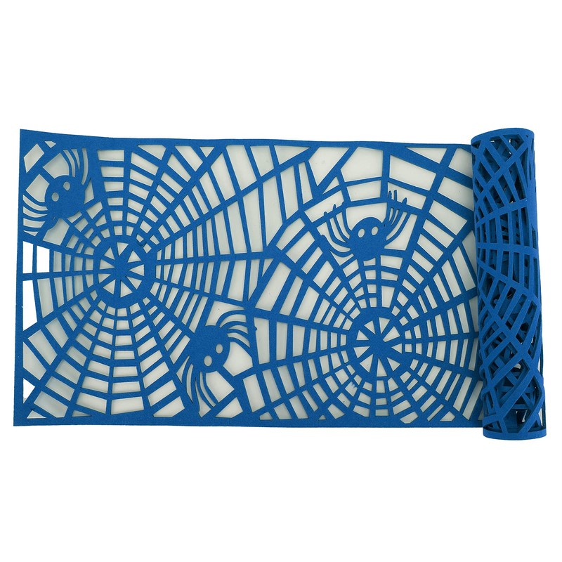 QANYEGN Rectangle Tablecloth, Hollow Out Table Runner, Nylon Felt Material