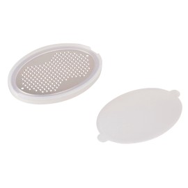 パール金属 愛着道具 エッチング軽い力で 薬味 おろし 容器付 ナチュラル C-8395