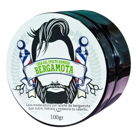 Cera Gel De Peinado Bergamota 120 Gramos Efecto Humedo