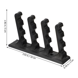 Gogogmee Pack of 2 Wall Mount and Bow with Screws, Robust ABS Construction, Suitable for Various Arrow Types