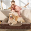 Orthopedic Dog Bed for Large Medium Sized, Washable Memory Foam