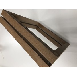 slipGrip 2-Part Foundry Wood Flask for Sand Casting Jewelry Craft Making Tool 10"x10"x2"