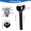 8 Blades Blender Wet Blade Assembly with Wrench Drive Socket