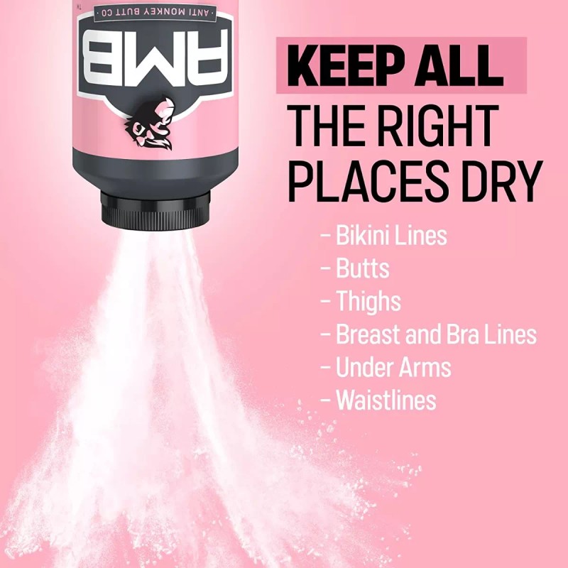 Anti Monkey Butt Lady's Body Powder Con Calamina Evita Rozad
