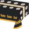 Trendware Pittsburgh Steelers Plastic Tablecloths, 3 ct