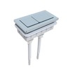 WinZo Universal Rectangle Push Button for Toilet Tank Lid Replacement