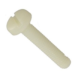 Slotted Pan Head Screws DIN 85 Plastic Polyamide