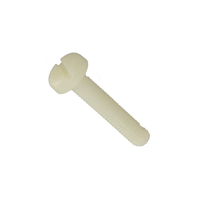 Slotted Pan Head Screws DIN 85 Plastic Polyamide