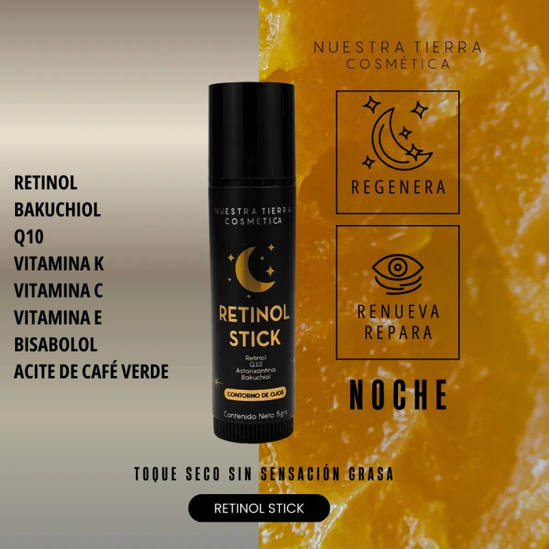Kit Contorno Stick Día/noche Vit.c+e+retinol Antiedad/ojeras