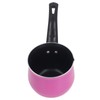 Mini Milk Pot Anti Sticky Single Handle Easy to Clean