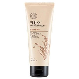 The Face Shop Rice Water Bright Rice Bran Foaming Cleanser,