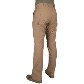 LAPG Women's BFE Stretch Tactical Cargo Pants, Athletic Fit, Lightweight Tac Pants for Women, Coyote, 12 Regular