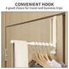 JOOM Over The Door Hook Drying Rack, Foldable and Pull