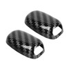 2PCs Car Windshield Spray Nozzle Cover Windscreen Wiper Washer Cap